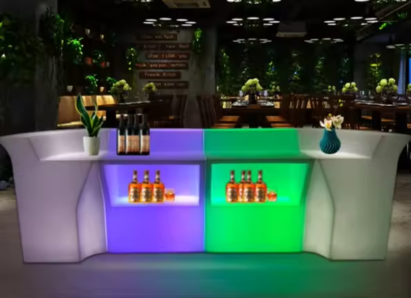 Mobile Bar Setup bei Event